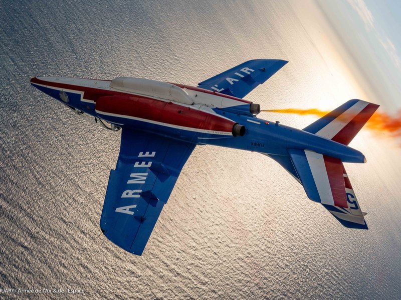 Patrouille de France – one of the most famous aerobatic teams in the world – making its debut in Romania at BIAS 2025