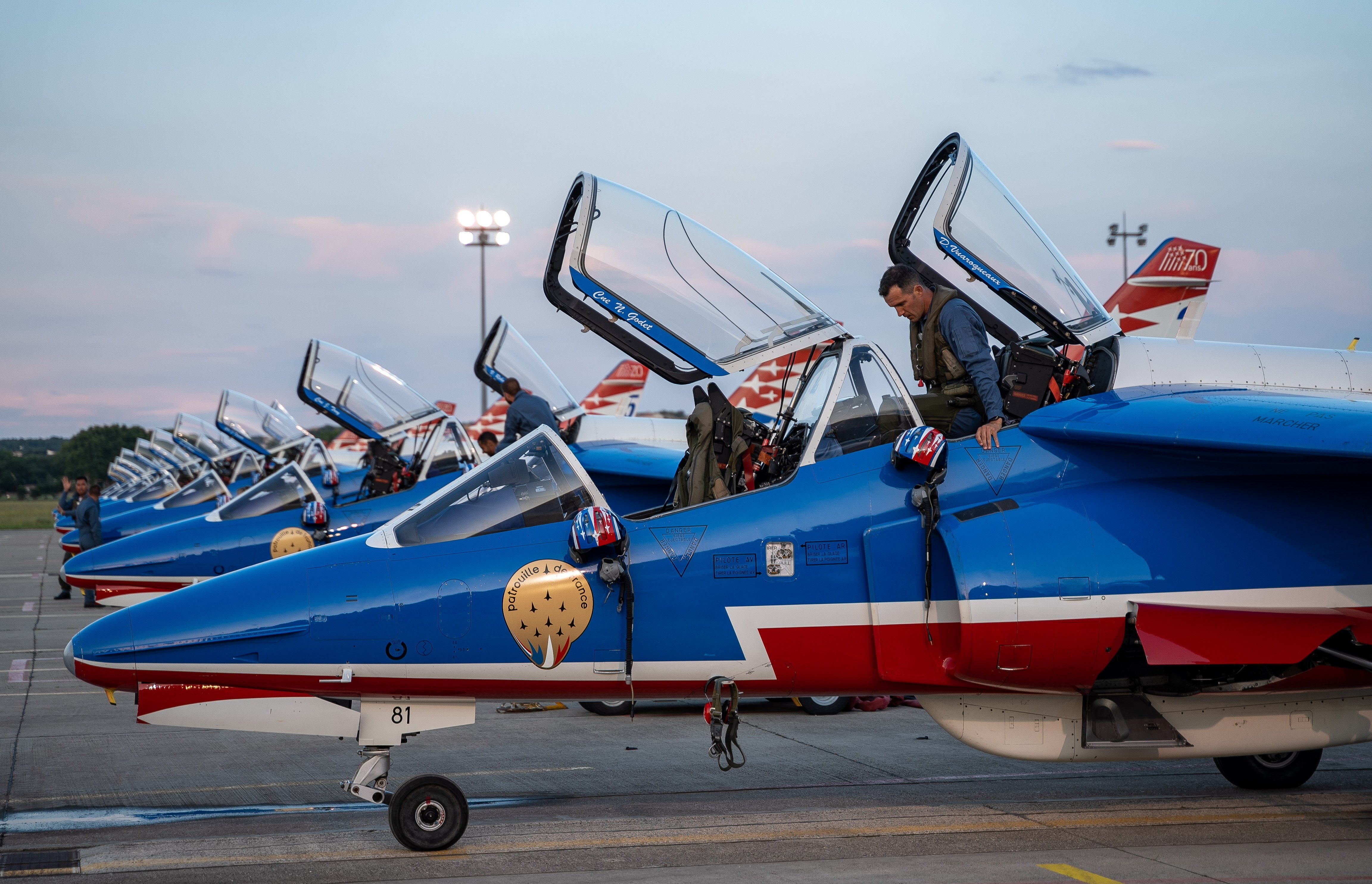 Patrouille de France – one of the most famous aerobatic teams in the world – making its debut in Romania at BIAS 2025